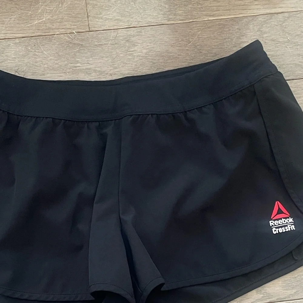 Reebok Women's CrossFit Black Shorts with Briefs 💪 - Size Small - Picture 6 of 9